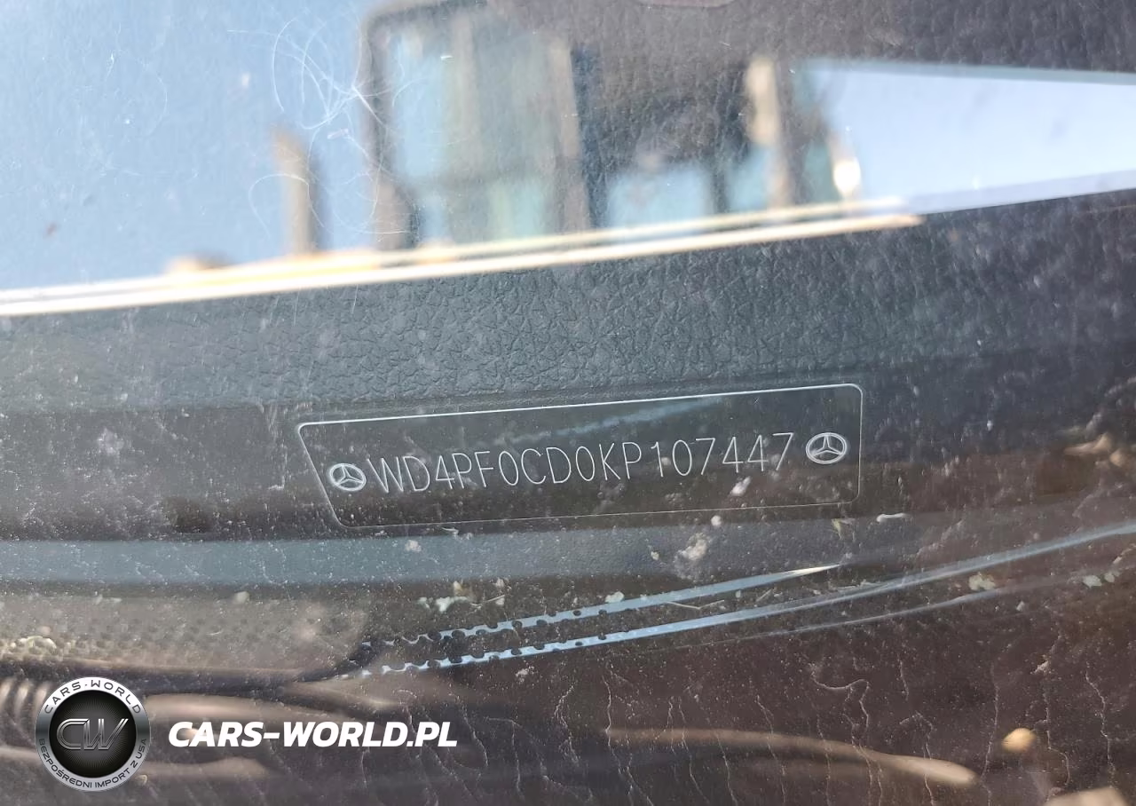2019 Mercedes-Benz Sprinter 2500-3500 VIN:WD4PF0CD0KP107447 - 14