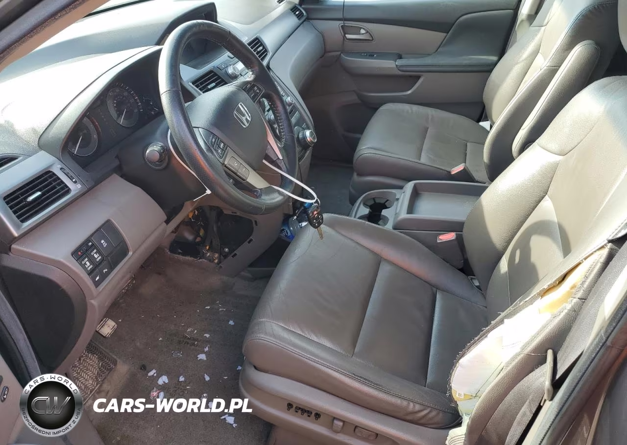 2012 Honda Odyssey Touring VIN:5FNRL5H92CB132374 - 7