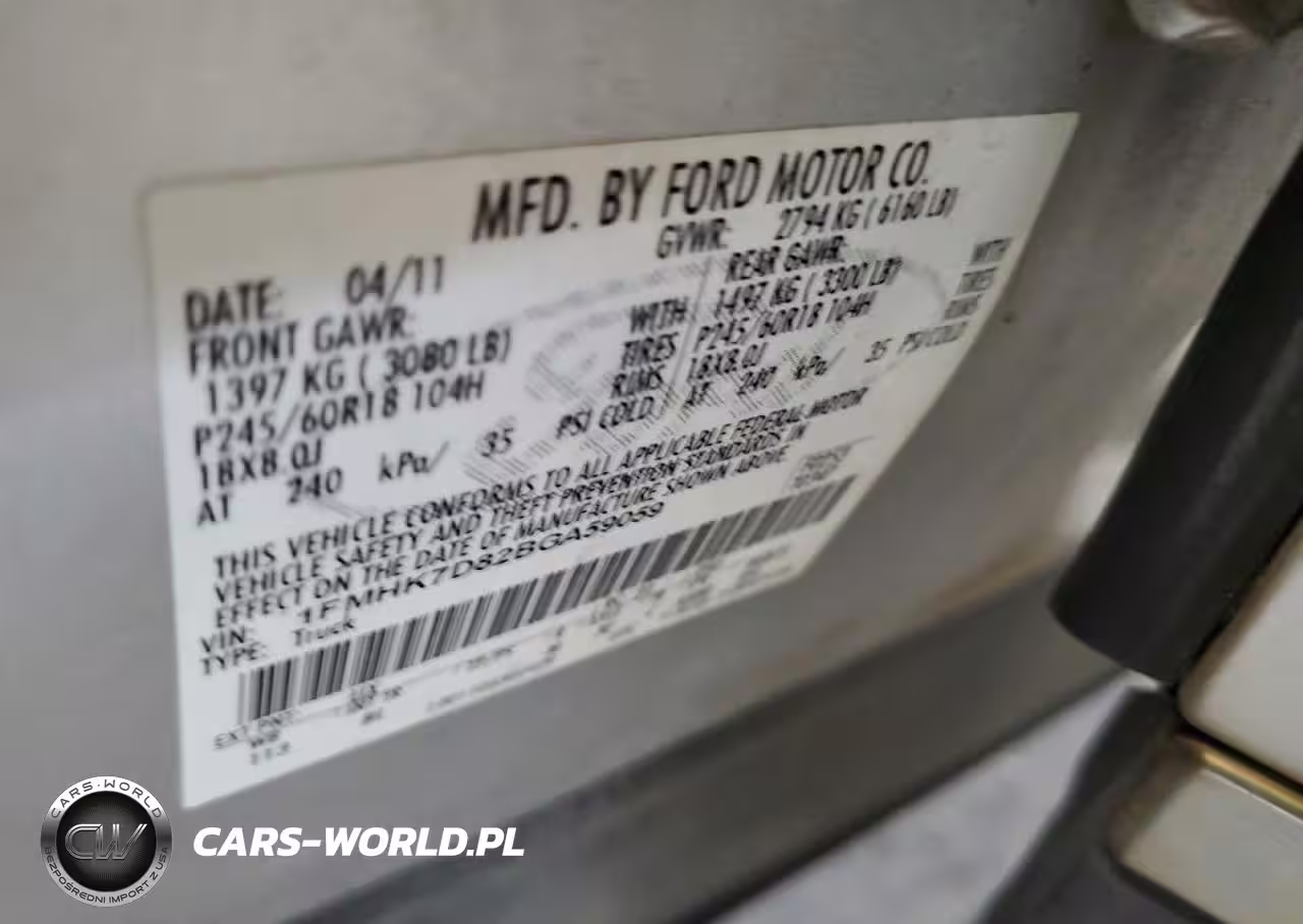 2011 Ford Explorer Xlt VIN:1FMHK7D82BGA59059 - 13