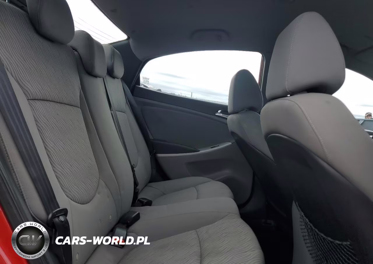 2012 Hyundai Accent Gls VIN:KMHCU4AE4CU162175 - 10