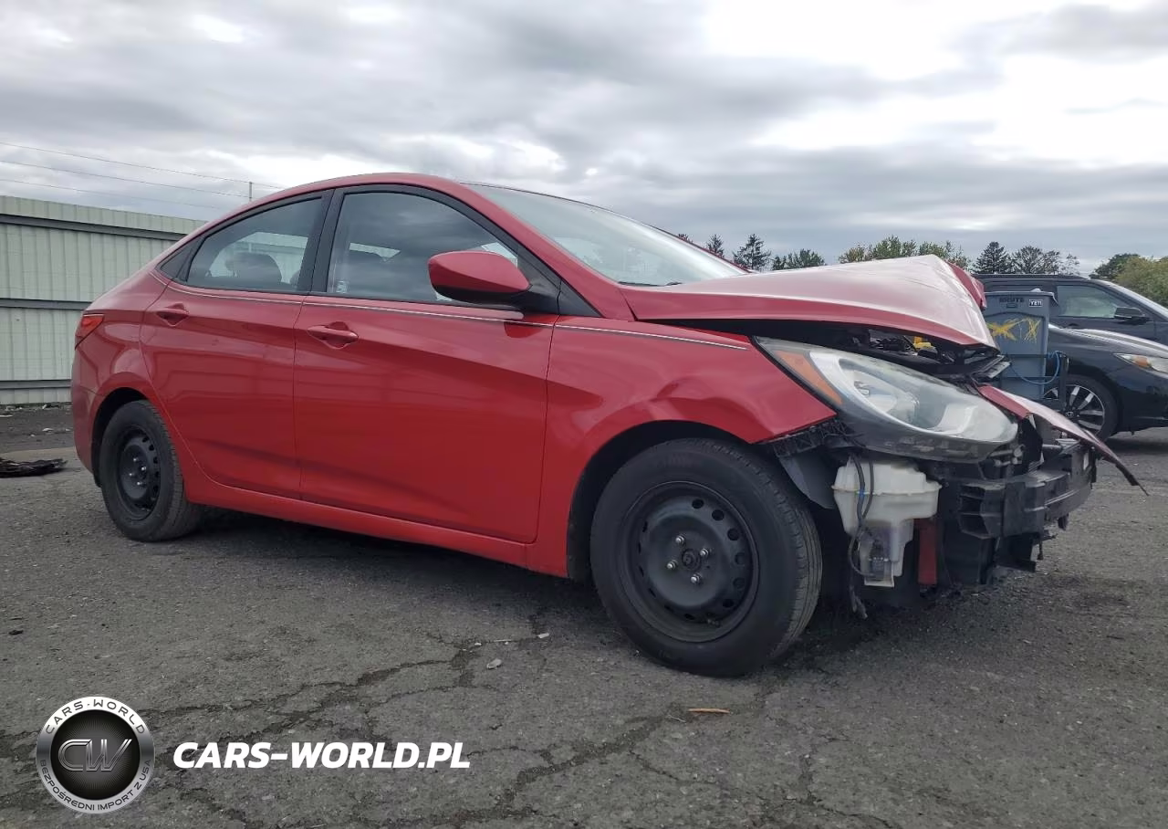 2012 Hyundai Accent Gls VIN:KMHCU4AE4CU162175 - 4