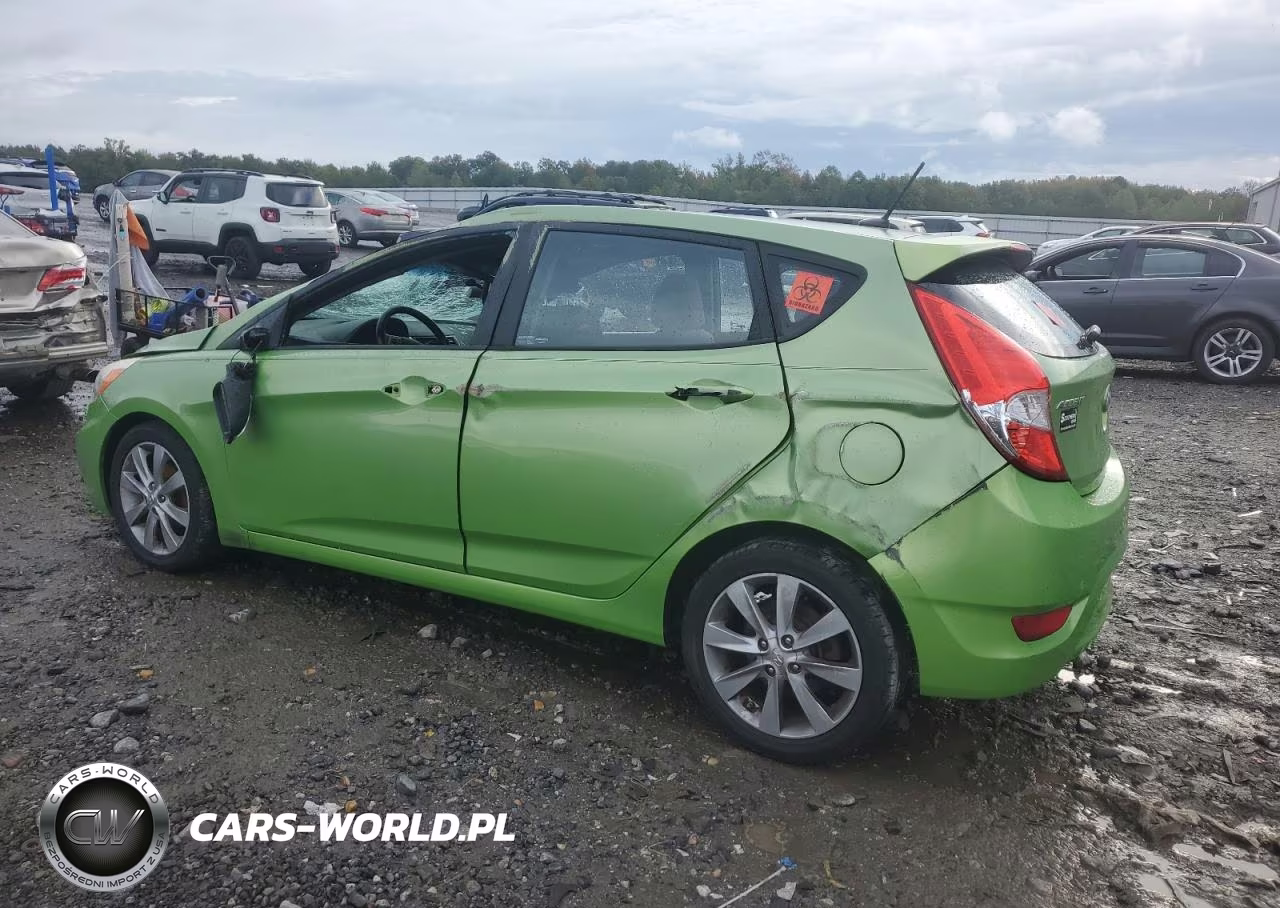 2014 Hyundai Accent Gls VIN:KMHCU5AE7EU178251 - 2