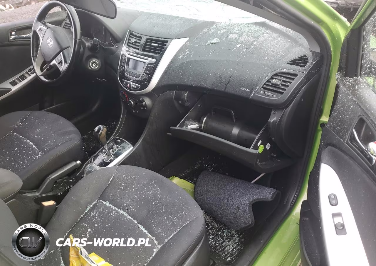 2014 Hyundai Accent Gls VIN:KMHCU5AE7EU178251 - 8