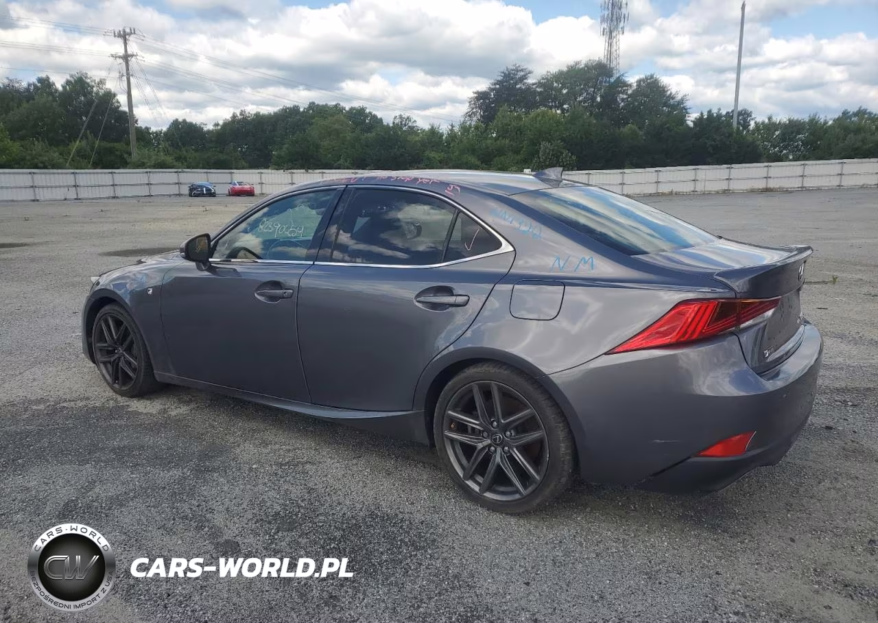 2017 Lexus Is 300 VIN:JTHCM1D25H5016551 - 2