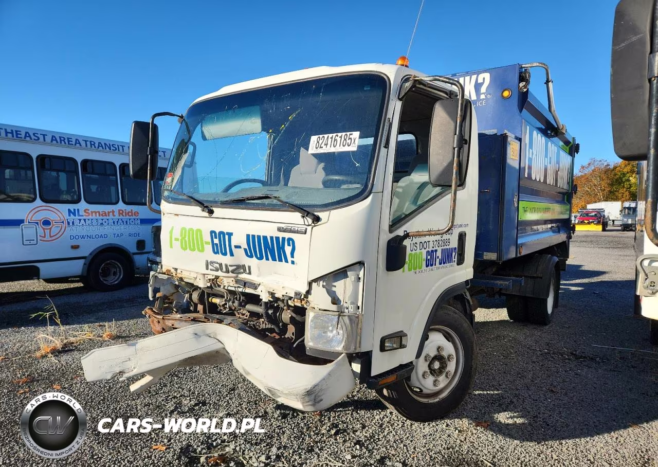 2017 Isuzu Npr Refuse Truck VIN:54DC4W1B6HS801905 - 2