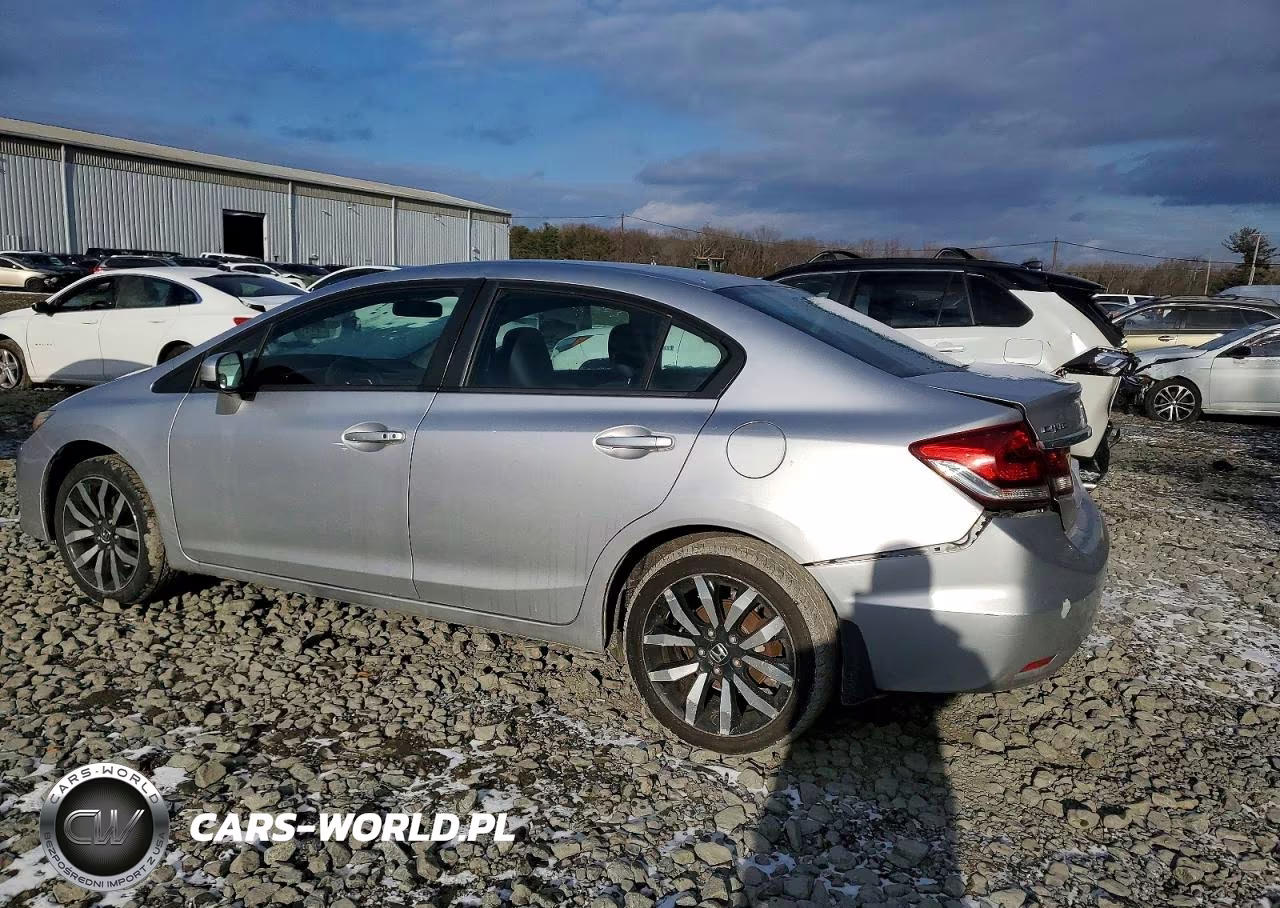 2015 Honda Civic Exl VIN:19XFB2F93FE206922 - 2