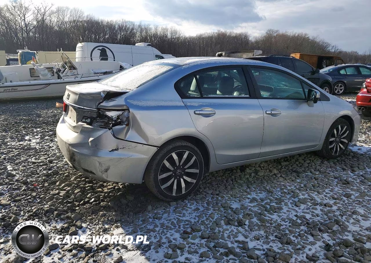2015 Honda Civic Exl VIN:19XFB2F93FE206922 - 3