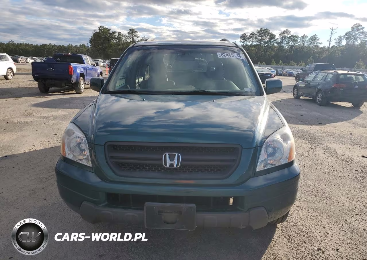 2003 Honda Pilot Exl VIN:2HKYF18533H552168 - 5