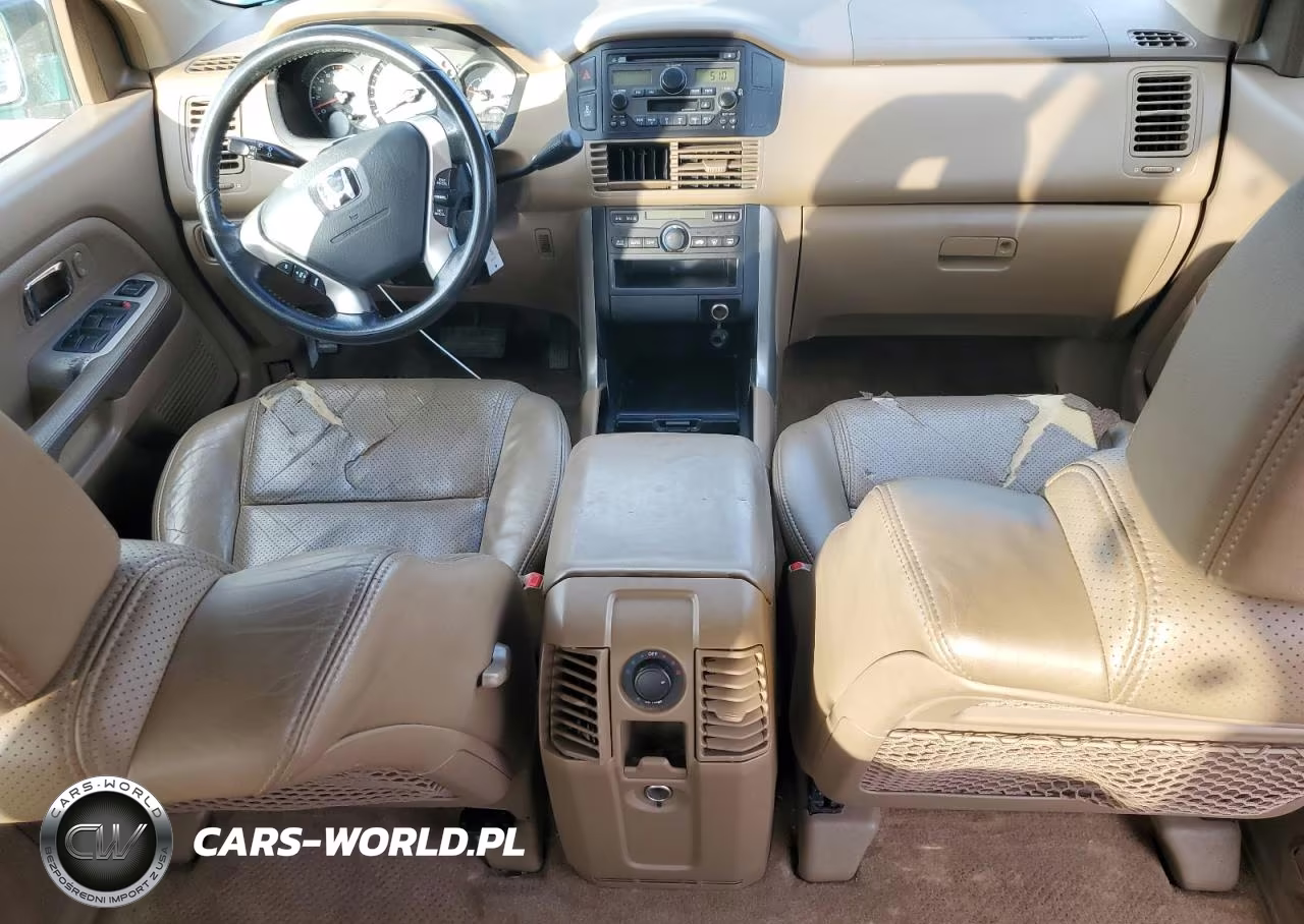 2003 Honda Pilot Exl VIN:2HKYF18533H552168 - 8