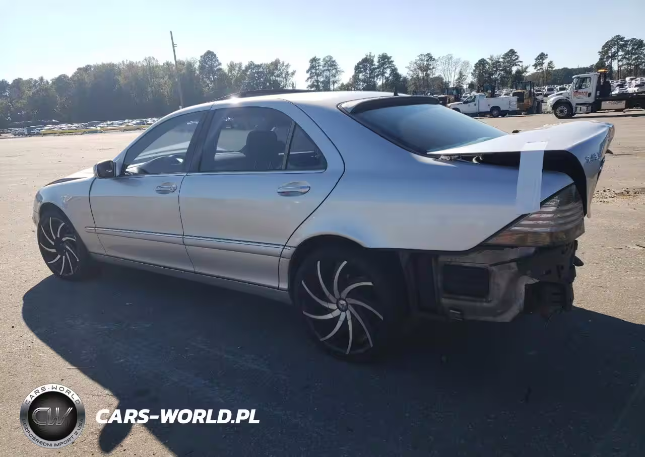 2001 Mercedes-Benz S 430 VIN:WDBNG70J81A215316 - 2