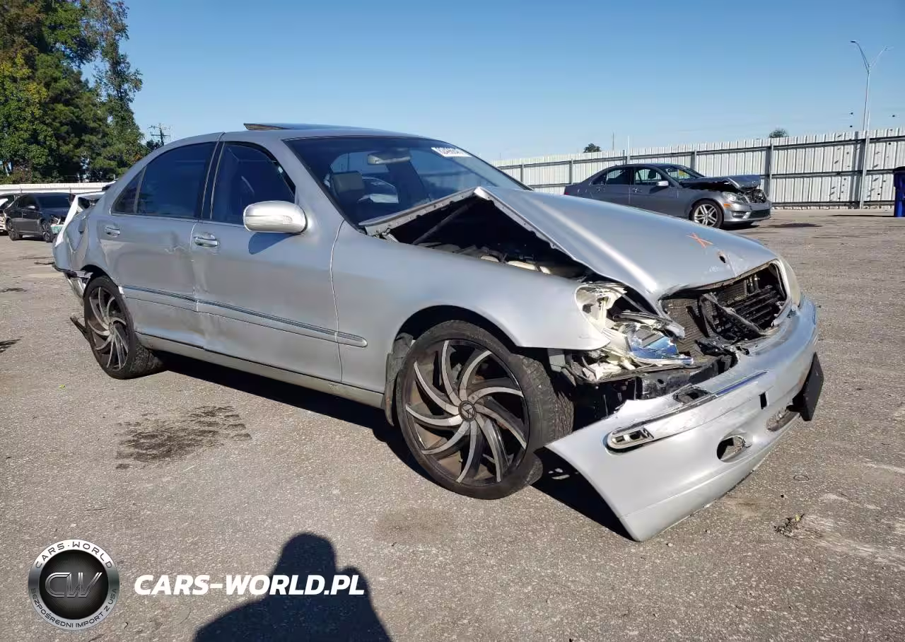 2001 Mercedes-Benz S 430 VIN:WDBNG70J81A215316 - 4