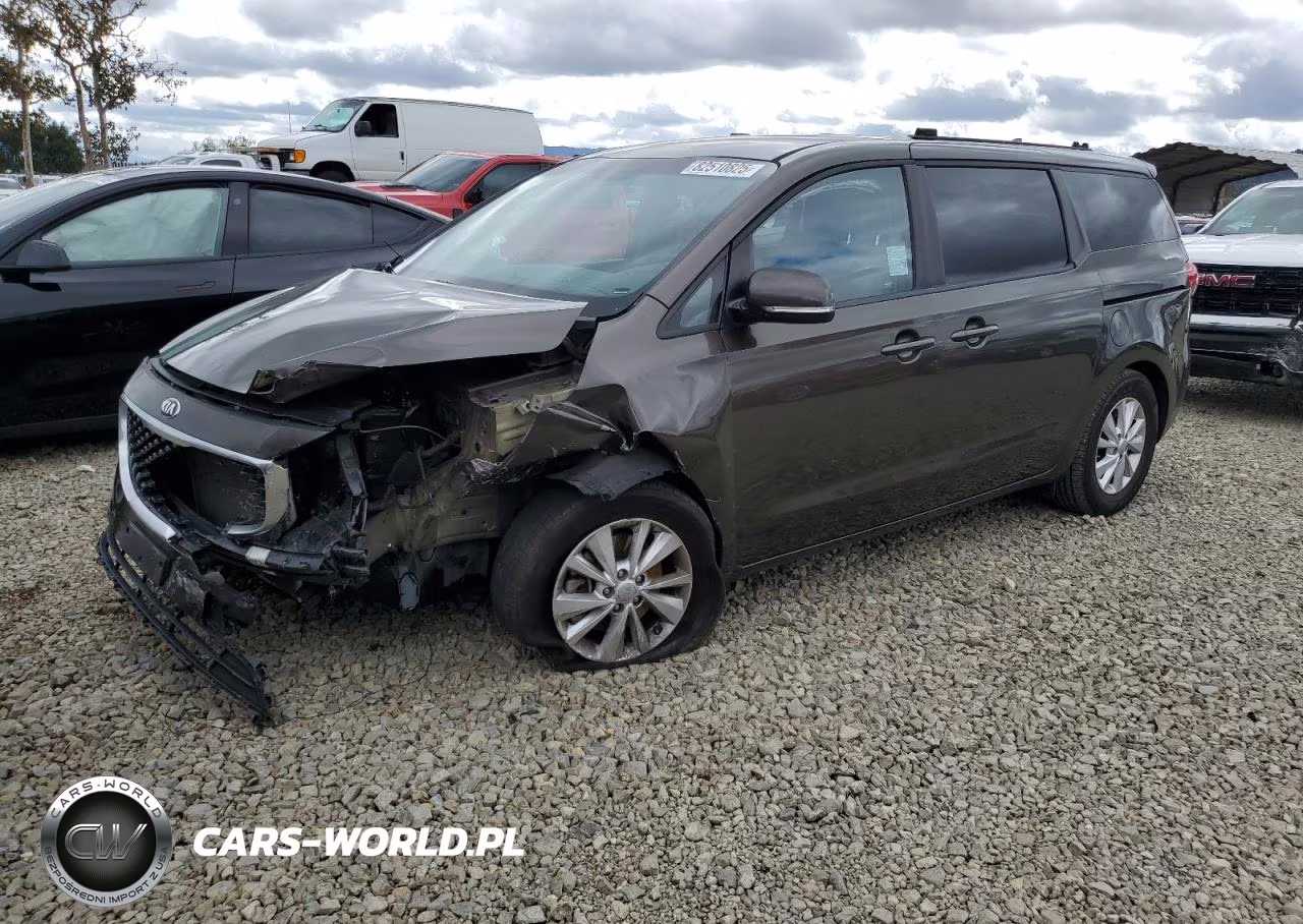 2017 Kia Sedona Lx VIN:KNDMB5C12H6222173 - 1