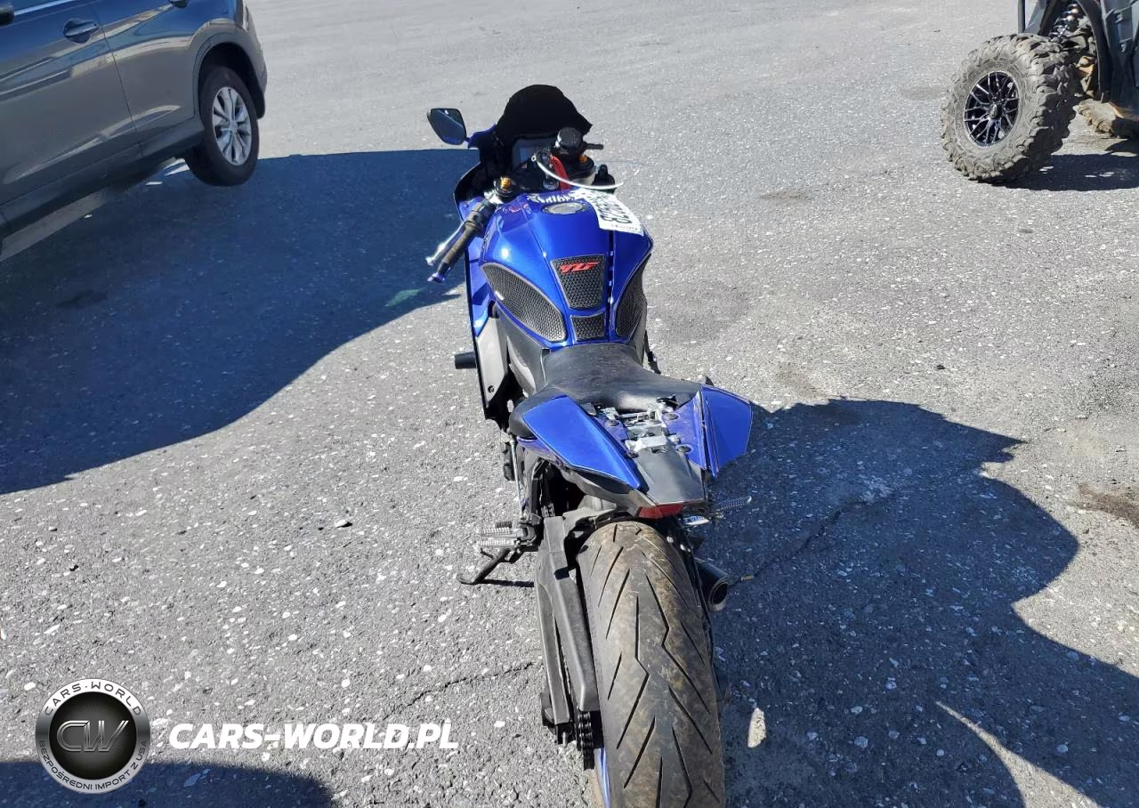 2022 Yamaha Yzfr7 VIN:JYARM38E5NA004183 - 4