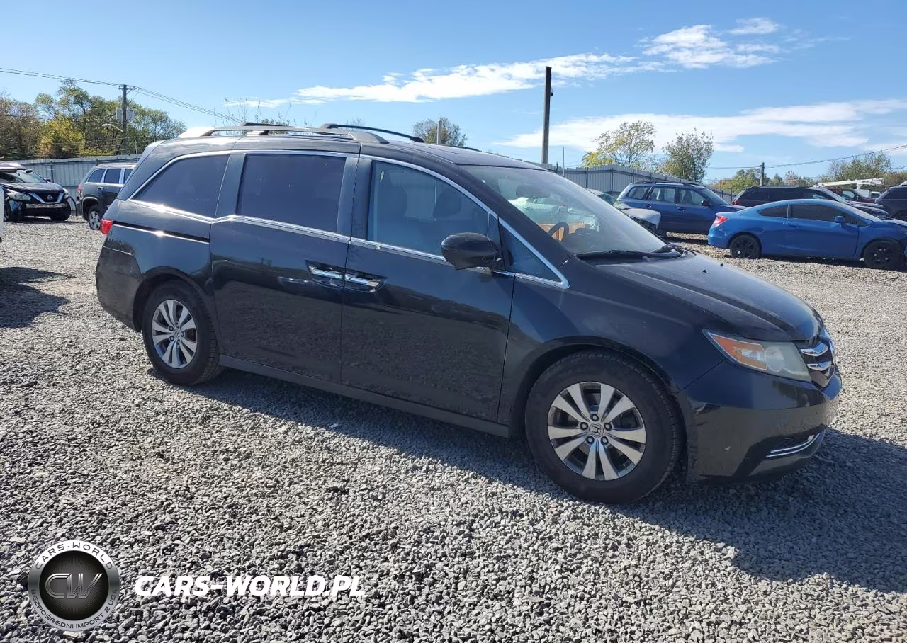 2014 Honda Odyssey Exl VIN:5FNRL5H69EB004545 - 4