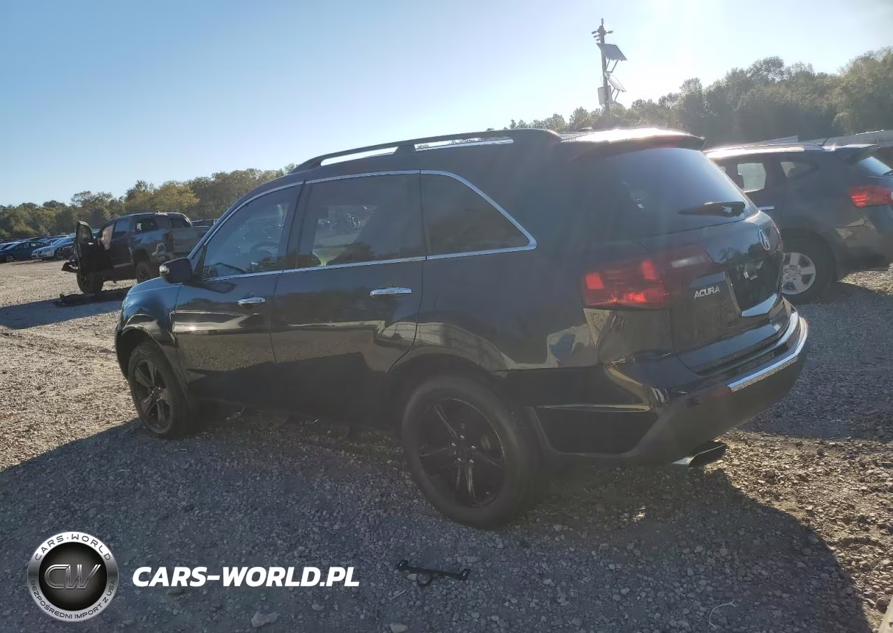 2012 Acura Mdx VIN:2HNYD2H21CH503183 - 2