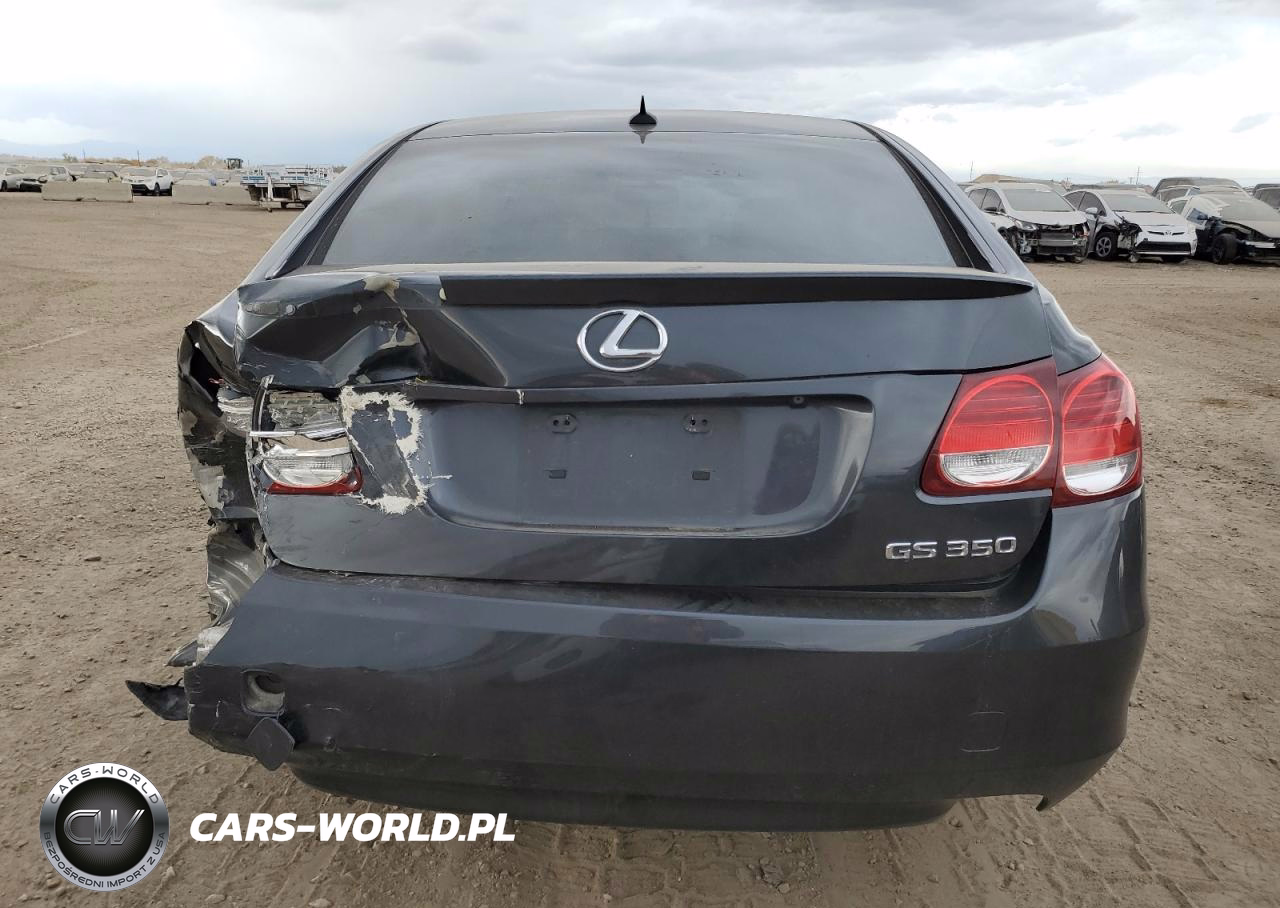 2011 Lexus Gs 350 VIN:JTHBE1KS9B0053795 - 6
