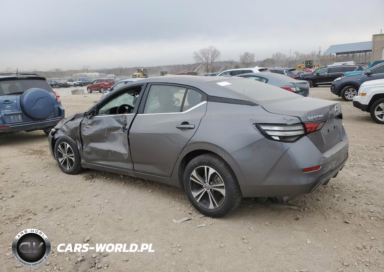 2022 Nissan Sentra Sv VIN:3N1AB8CV3NY255780 - 2