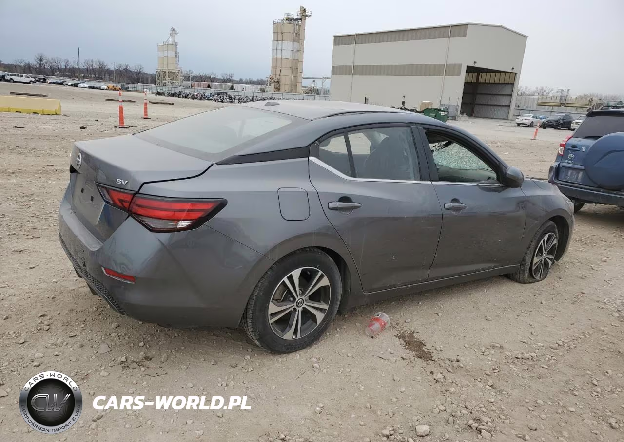 2022 Nissan Sentra Sv VIN:3N1AB8CV3NY255780 - 3