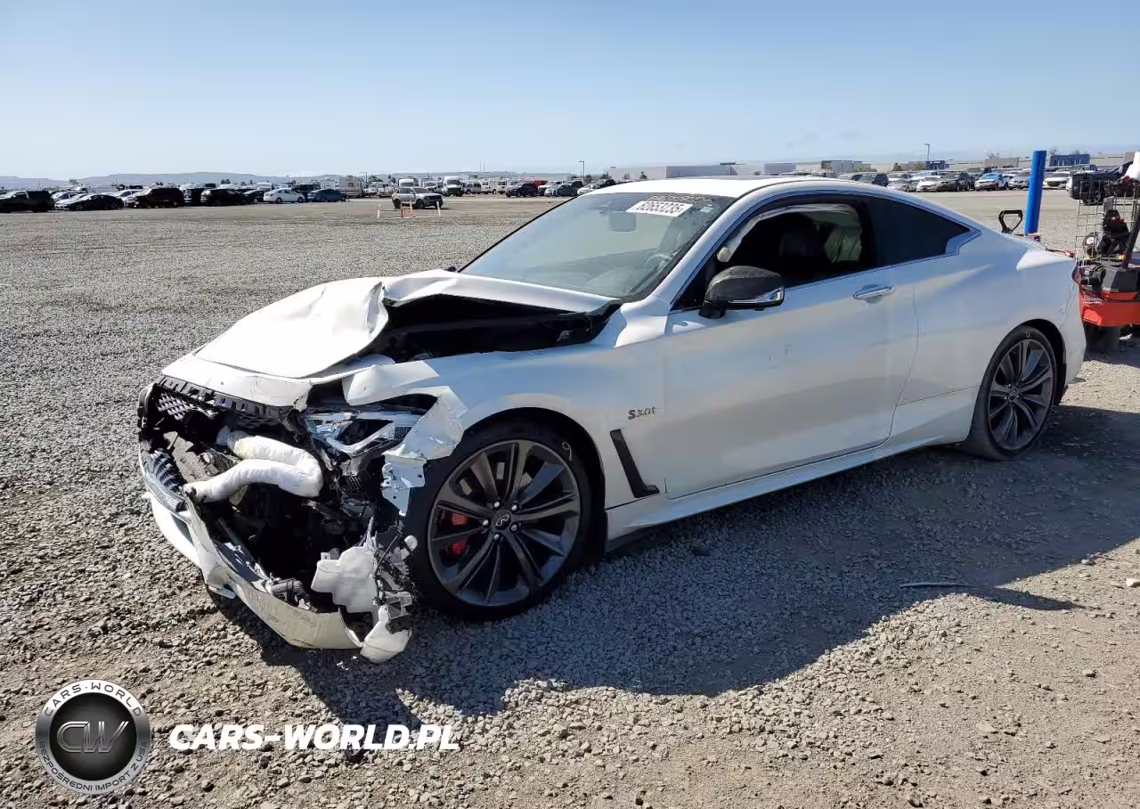 2020 Infiniti Q60 Red Sport 400