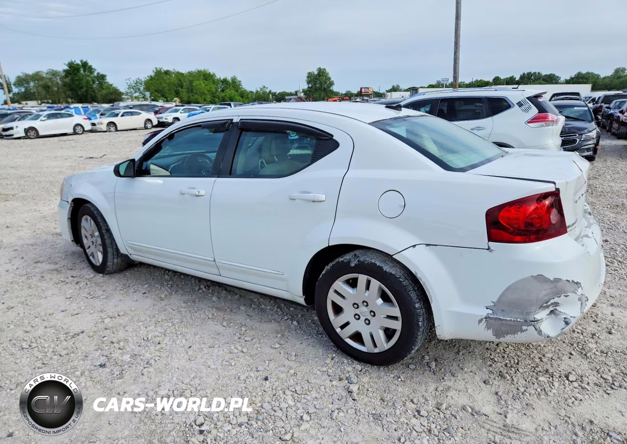 2013 Dodge Avenger VIN:1C3CDZABXDN590162 - 2