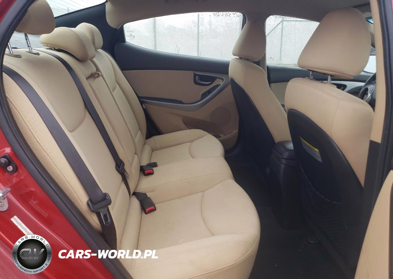 2013 Hyundai Elantra Gls VIN:KMHDH4AEXDU564633 - 10