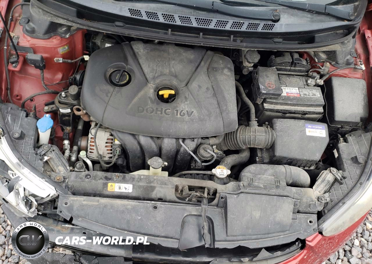 2013 Hyundai Elantra Gls VIN:KMHDH4AEXDU564633 - 11