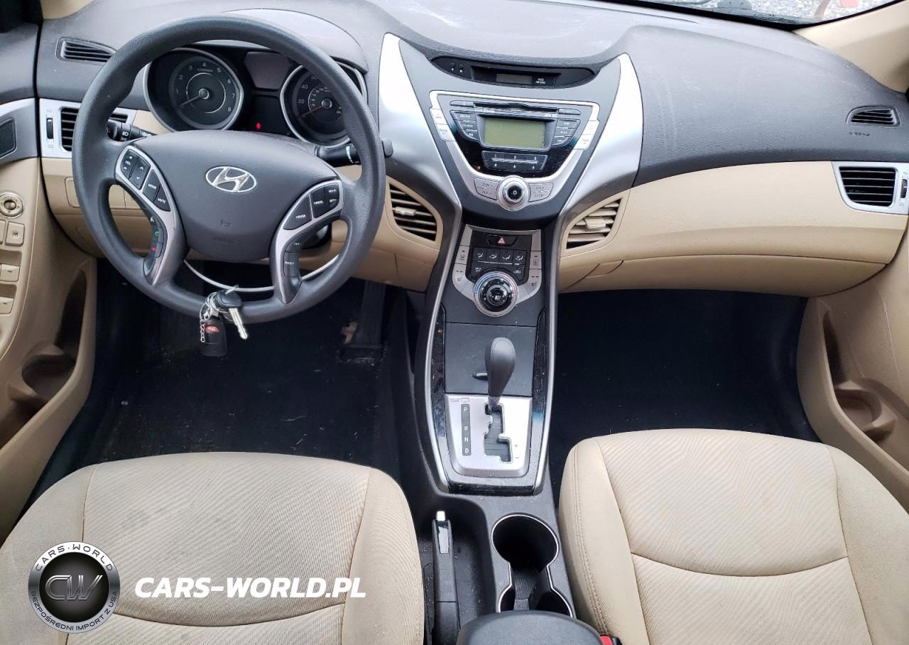 2013 Hyundai Elantra Gls VIN:KMHDH4AEXDU564633 - 8