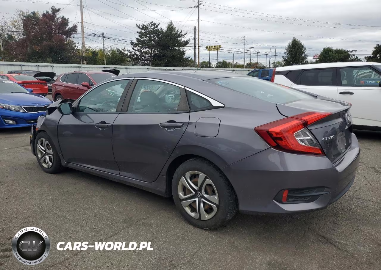 2016 Honda Civic Lx VIN:19XFC2F59GE054494 - 2