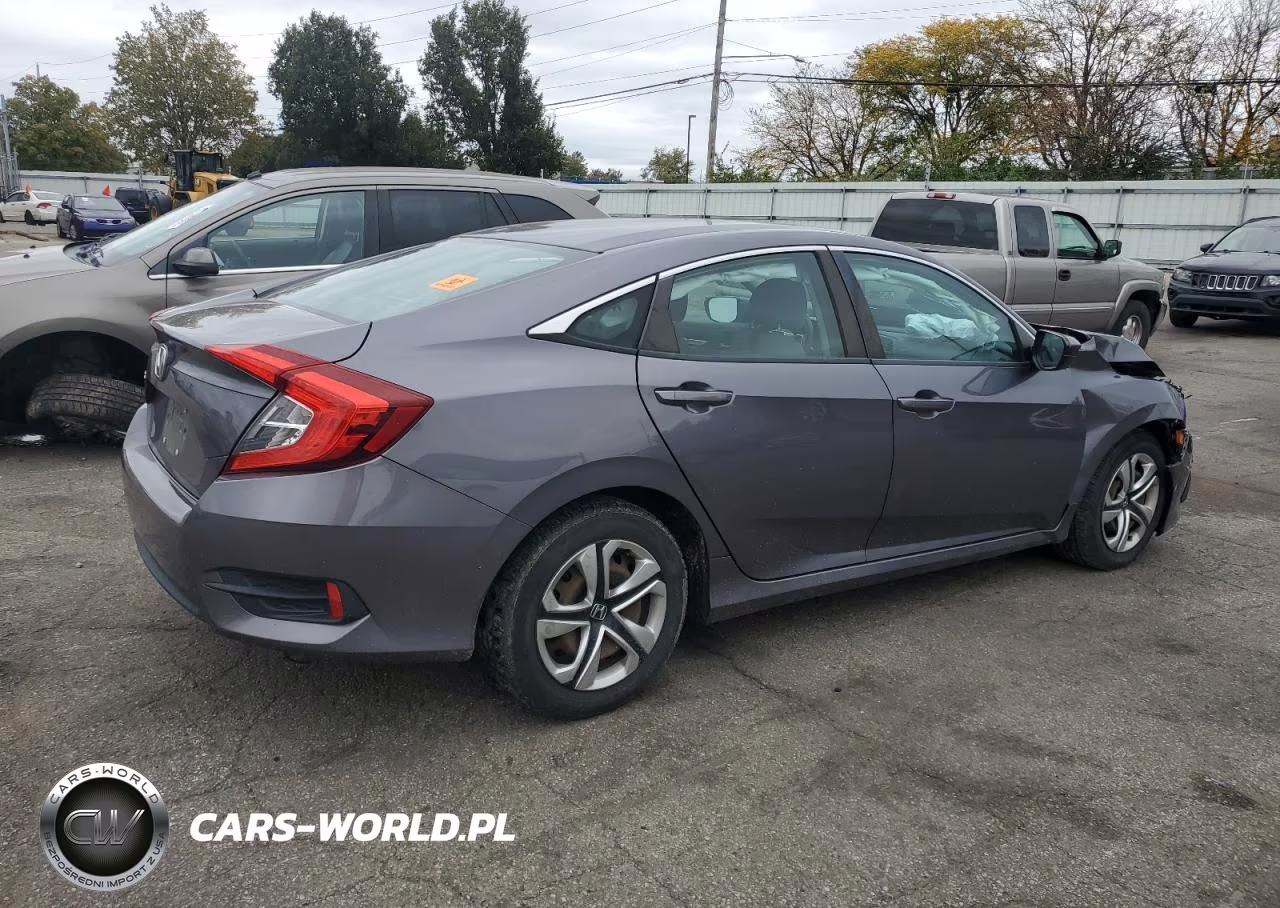 2016 Honda Civic Lx VIN:19XFC2F59GE054494 - 3