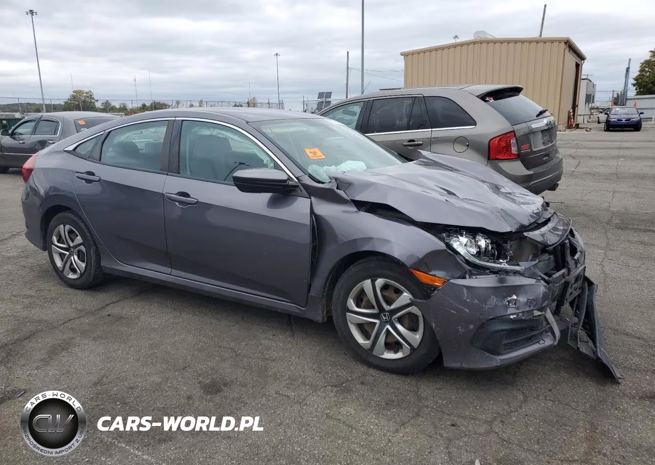 2016 Honda Civic Lx VIN:19XFC2F59GE054494 - 4