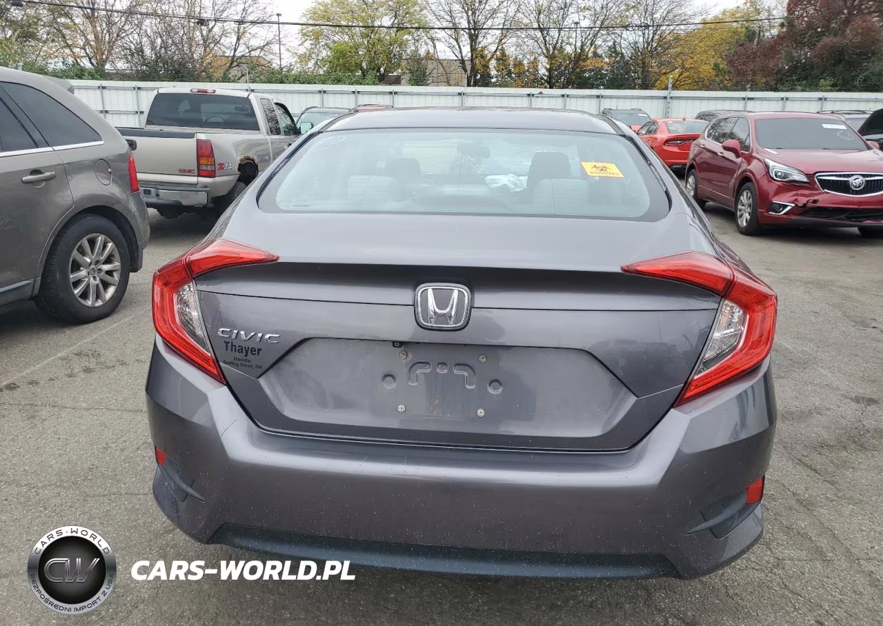 2016 Honda Civic Lx VIN:19XFC2F59GE054494 - 6
