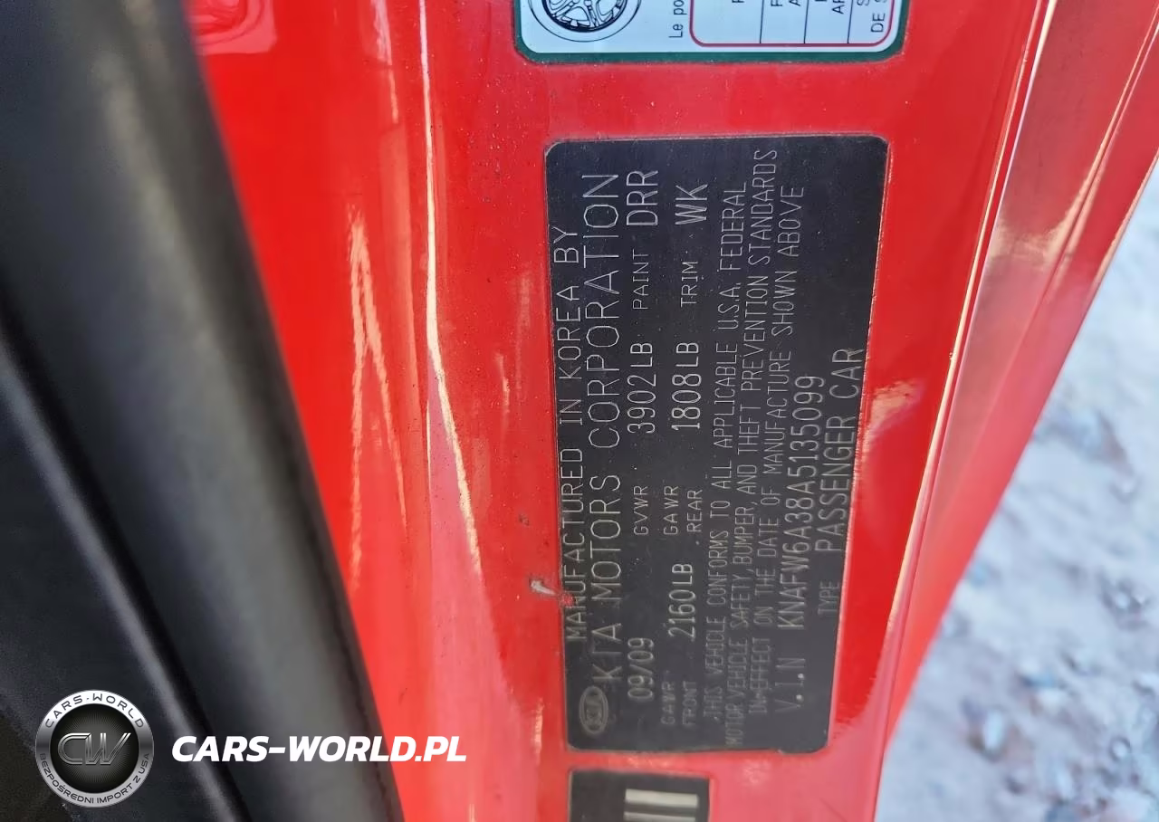 2010 Kia Forte Sx VIN:KNAFW6A38A5135099 - 12