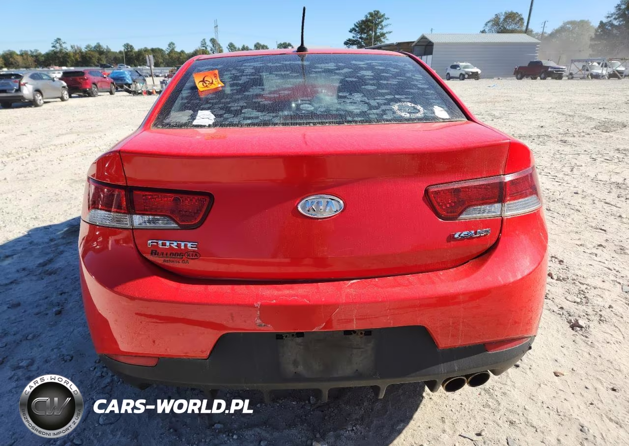 2010 Kia Forte Sx VIN:KNAFW6A38A5135099 - 6