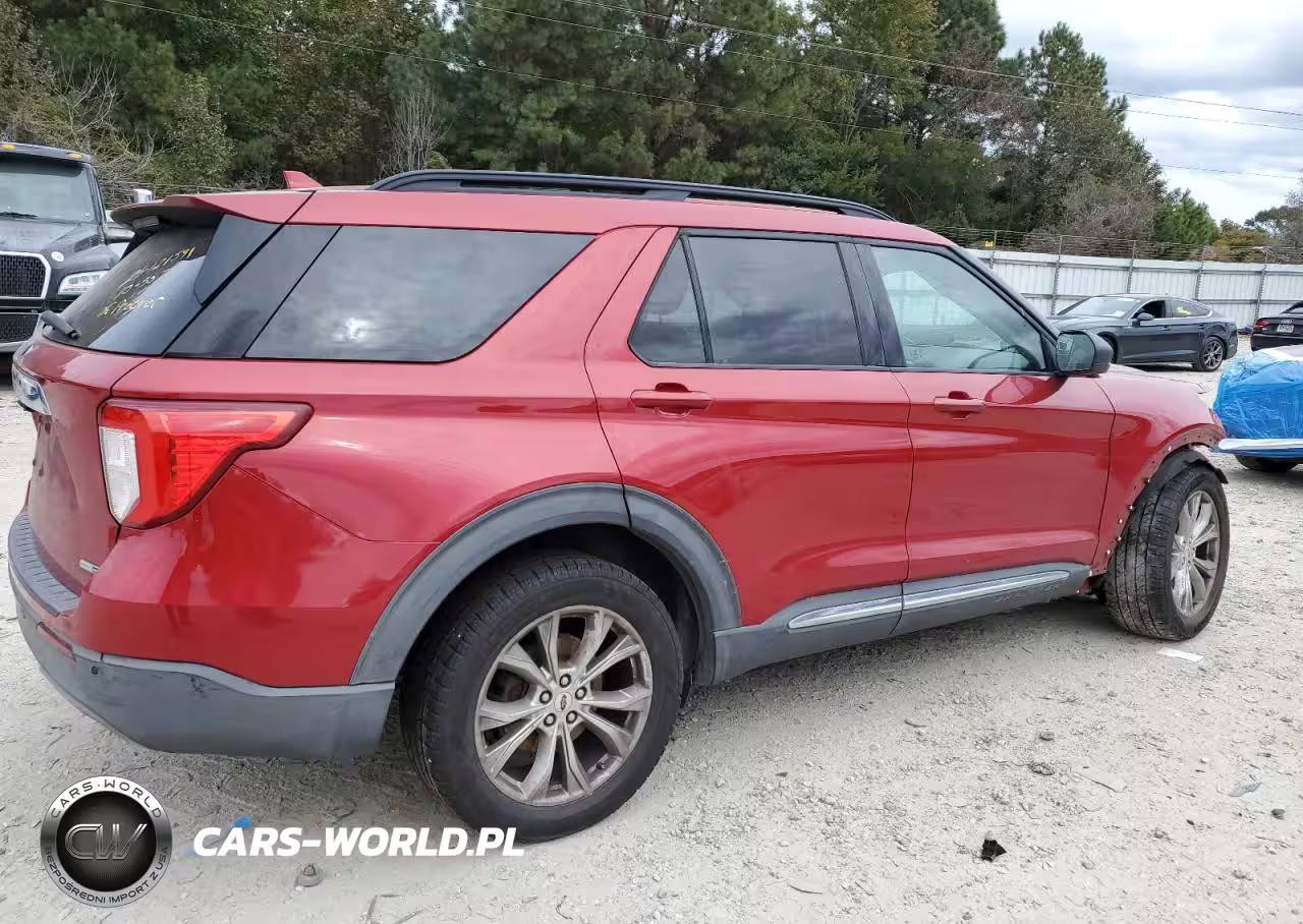 2020 Ford Explorer Xlt VIN:1FMSK8DH3LGA11695 - 3