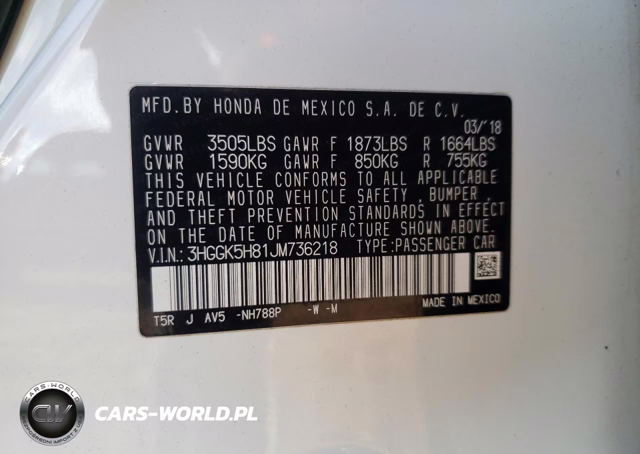 2018 Honda Fit Ex VIN:3HGGK5H81JM736218 - 12