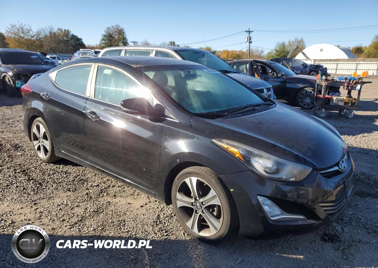 2015 Hyundai Elantra Se VIN:KMHDH4AH7FU248197 - 4