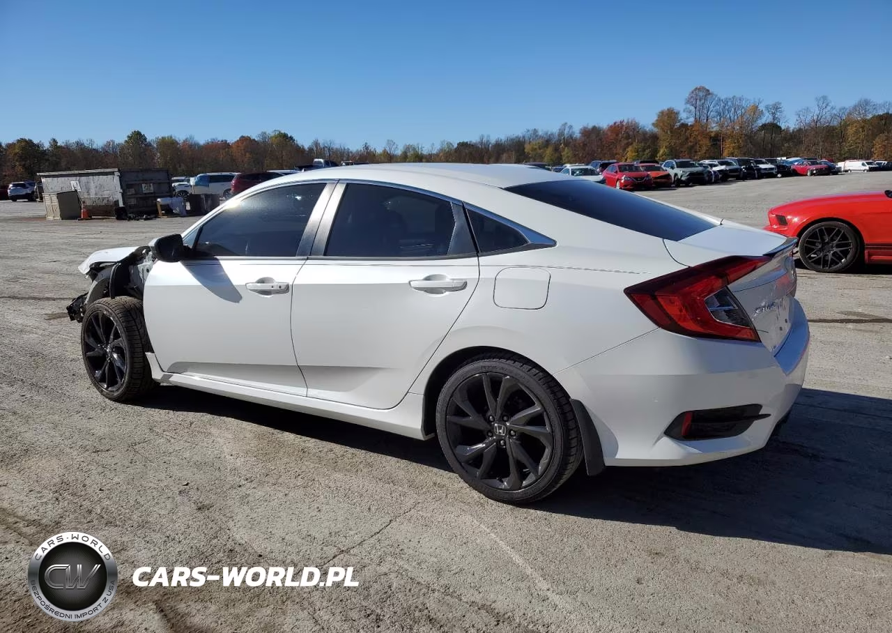 2020 Honda Civic Sport VIN:19XFC2F83LE030017 - 2