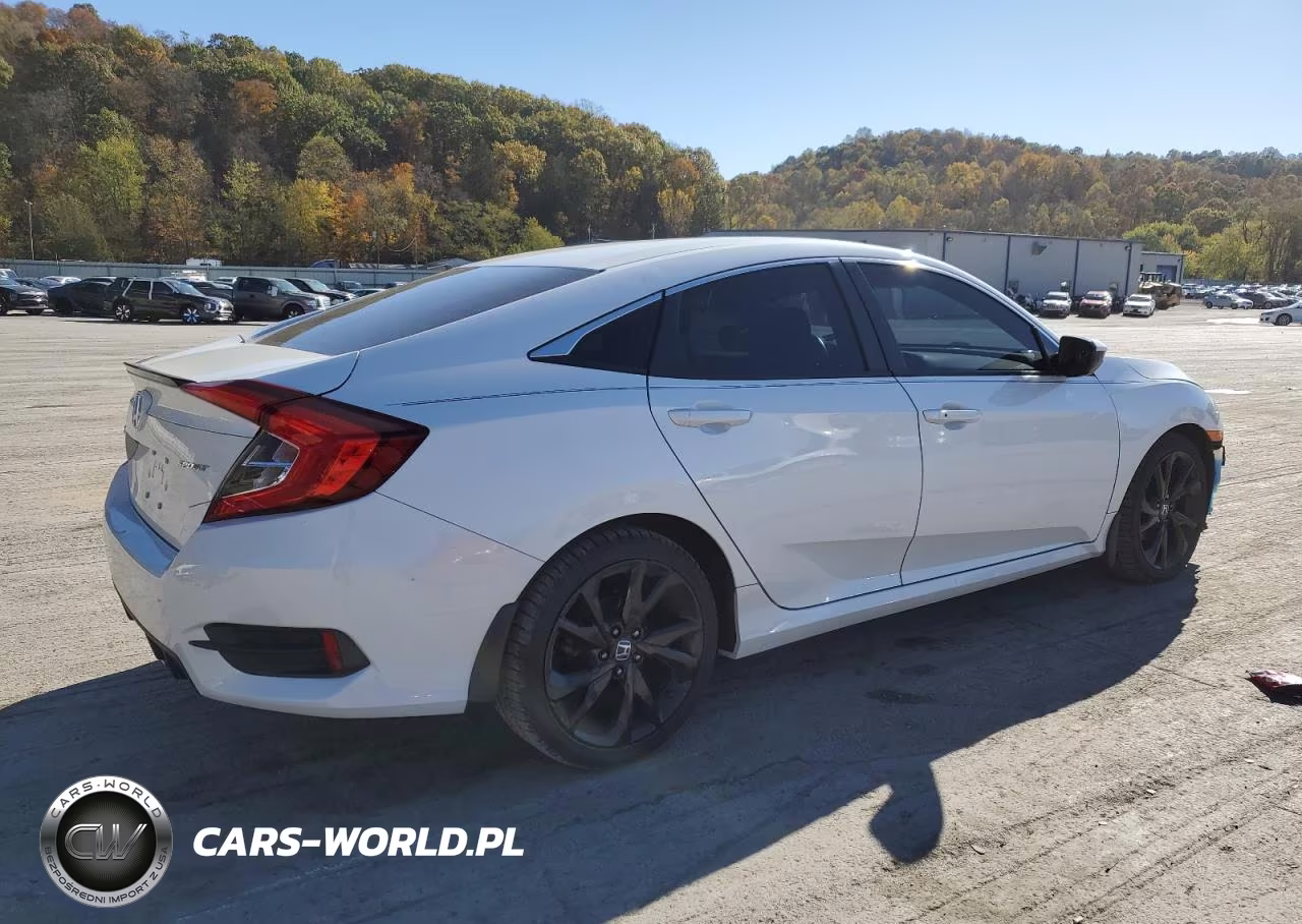 2020 Honda Civic Sport VIN:19XFC2F83LE030017 - 3