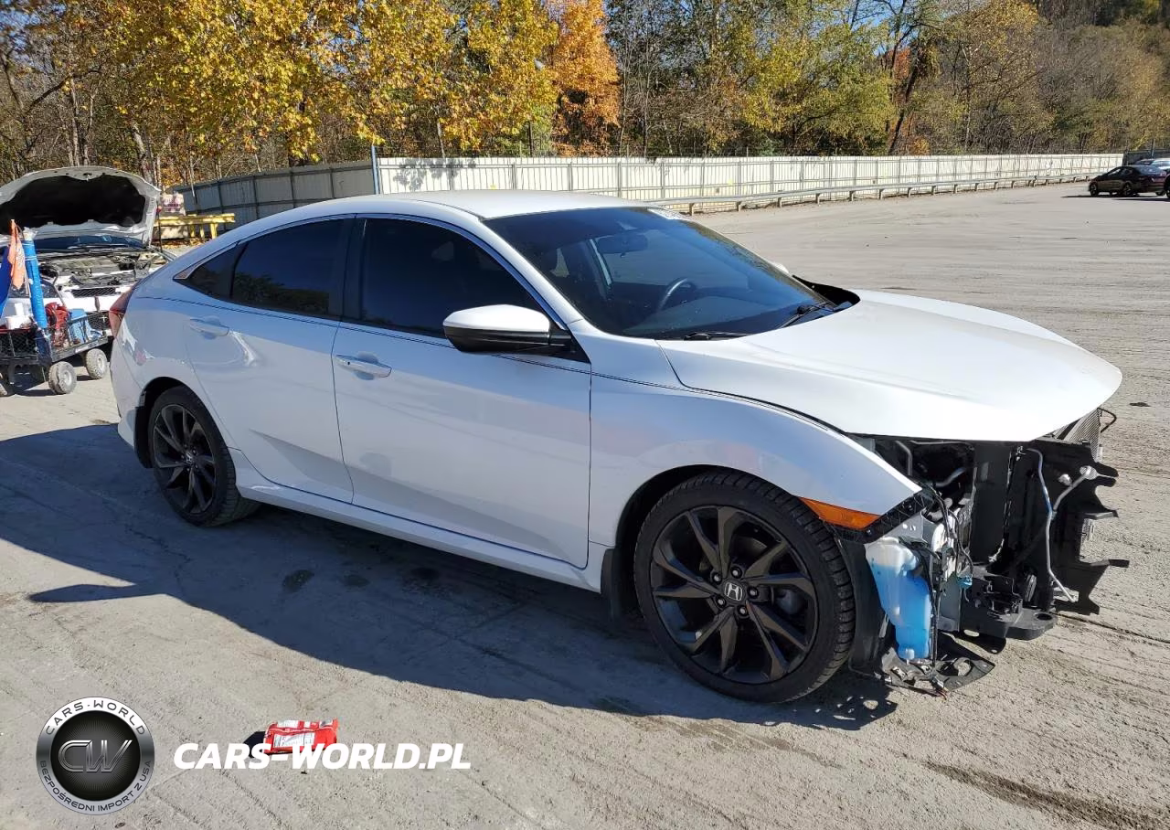 2020 Honda Civic Sport VIN:19XFC2F83LE030017 - 4