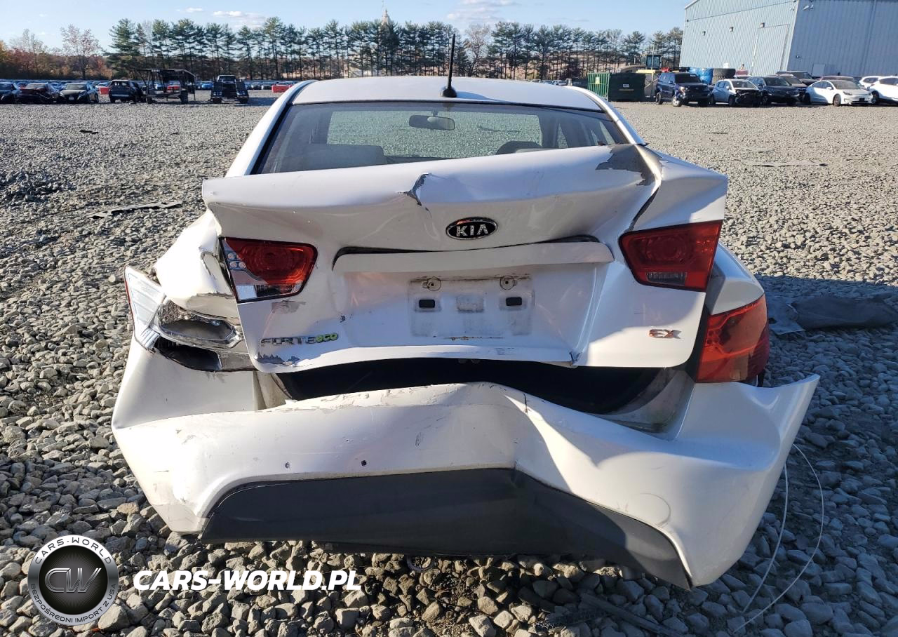 2012 Kia Forte Ex VIN:KNAFU4A28C5496577 - 6