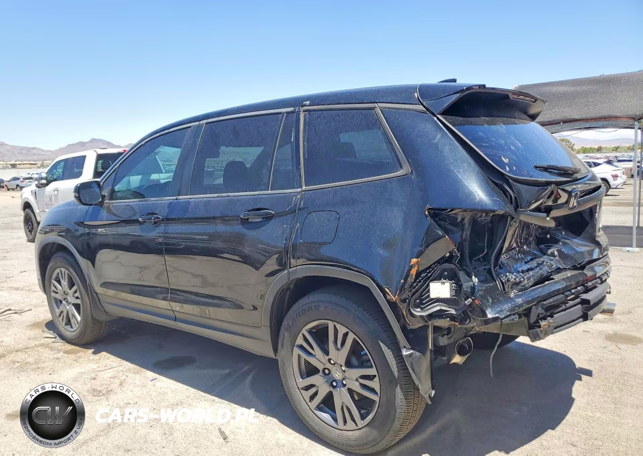 2021 Honda Passport Exl VIN:5FNYF8H54MB018489 - 2
