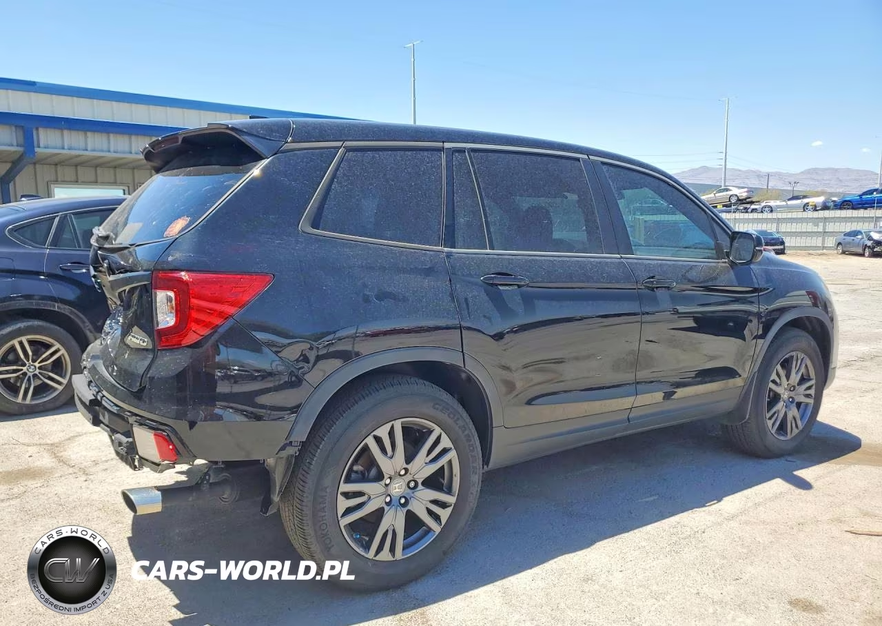 2021 Honda Passport Exl VIN:5FNYF8H54MB018489 - 3