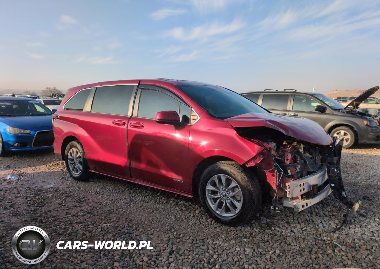 2021 Toyota Sienna Le VIN:5TDKRKECXMS005383 - 4