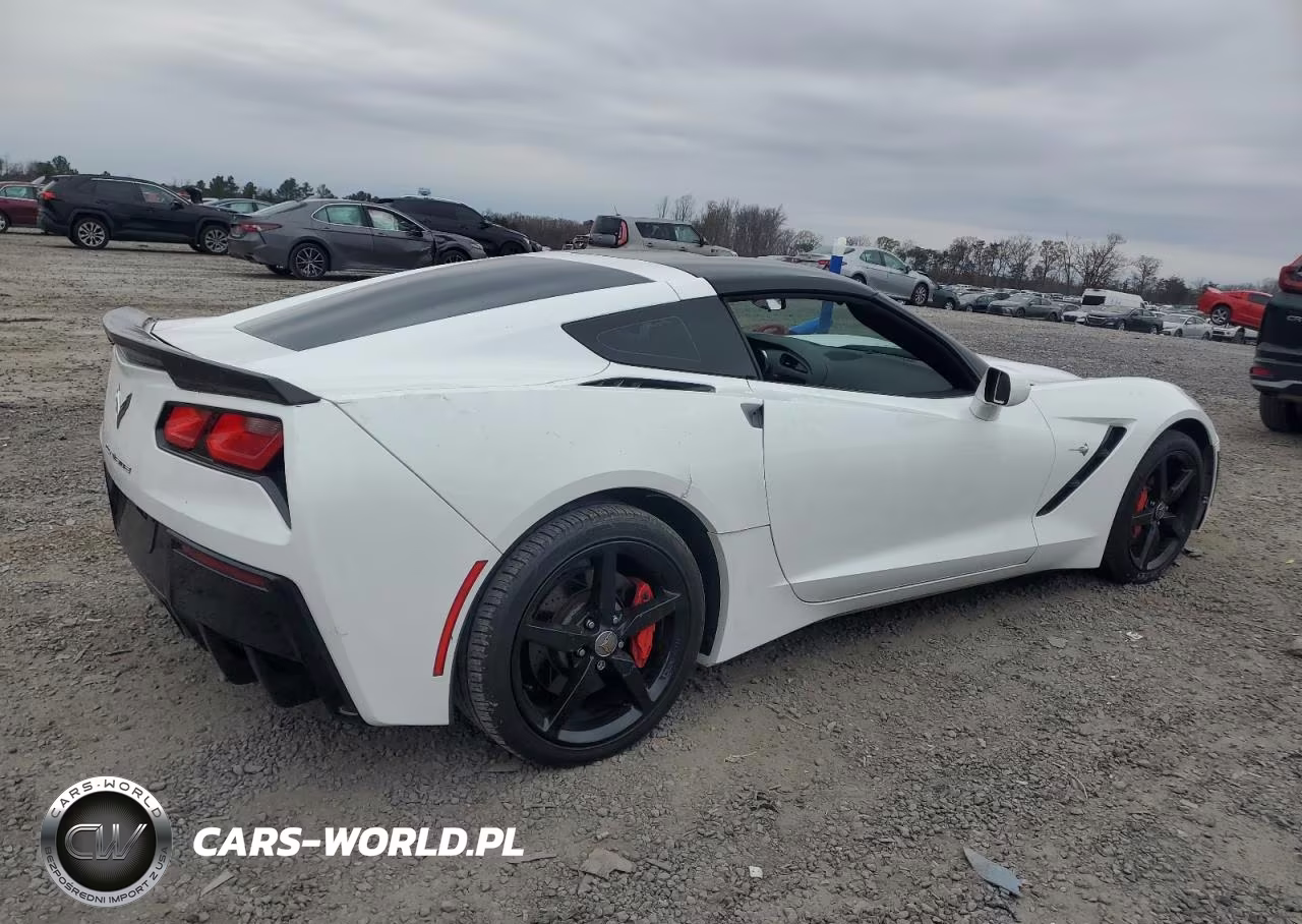 2014 Chevrolet Corvette Stingray 1Lt VIN:1G1YB2D79E5134203 - 3