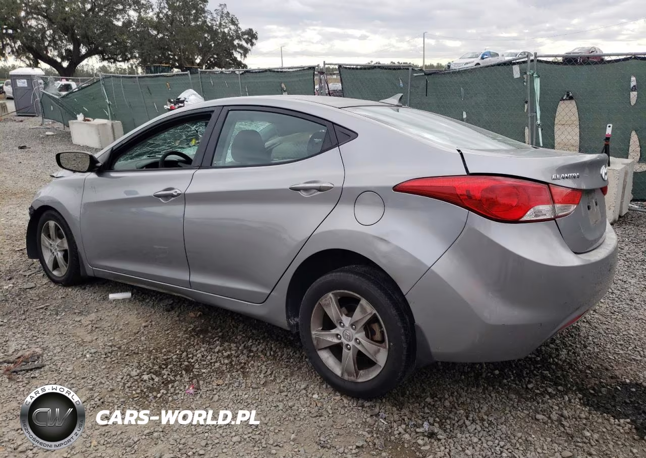 2013 Hyundai Elantra Gls VIN:KMHDH4AE8DU806982 - 2