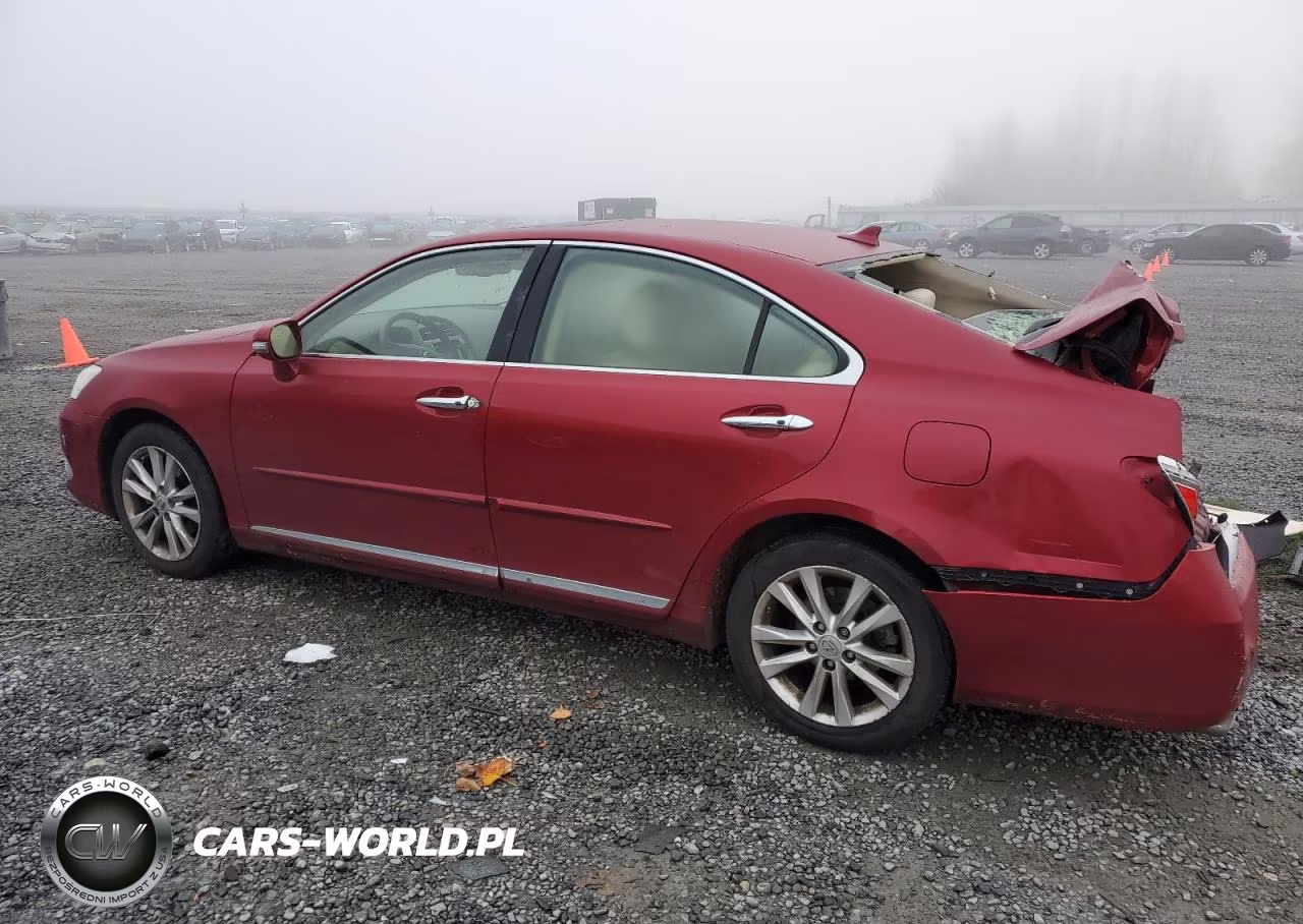 2012 Lexus Es 350 VIN:JTHBK1EG6C2499540 - 2