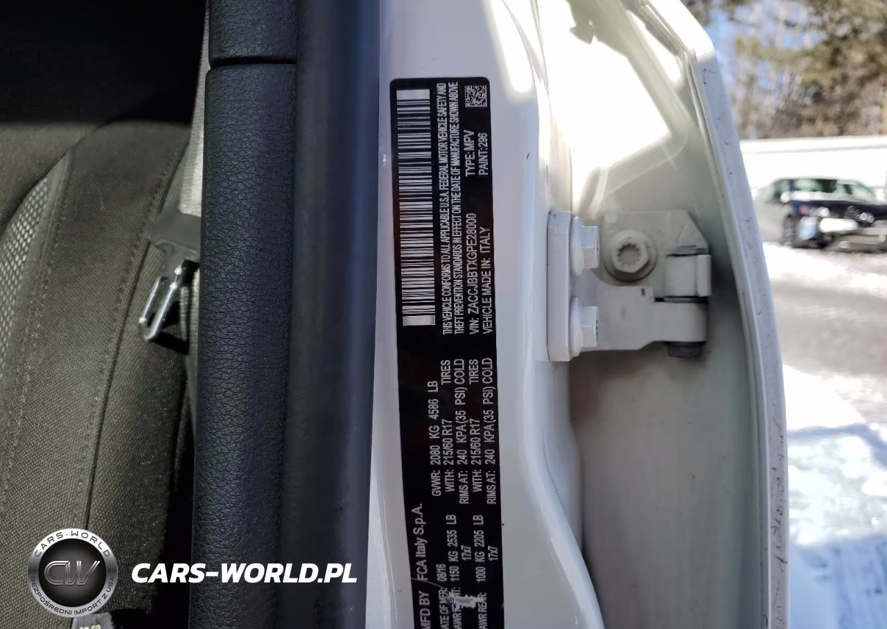 2016 Jeep Renegade Latitude VIN:ZACCJBBTXGPE28000 - 12