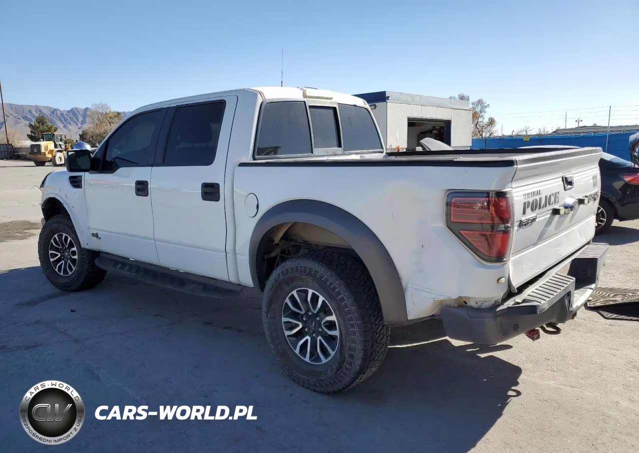 2013 Ford F150 Svt Raptor VIN:1FTFW1R66DFA60471 - 2