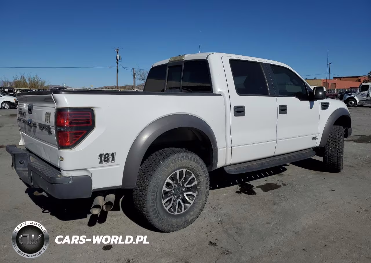 2013 Ford F150 Svt Raptor VIN:1FTFW1R66DFA60471 - 3