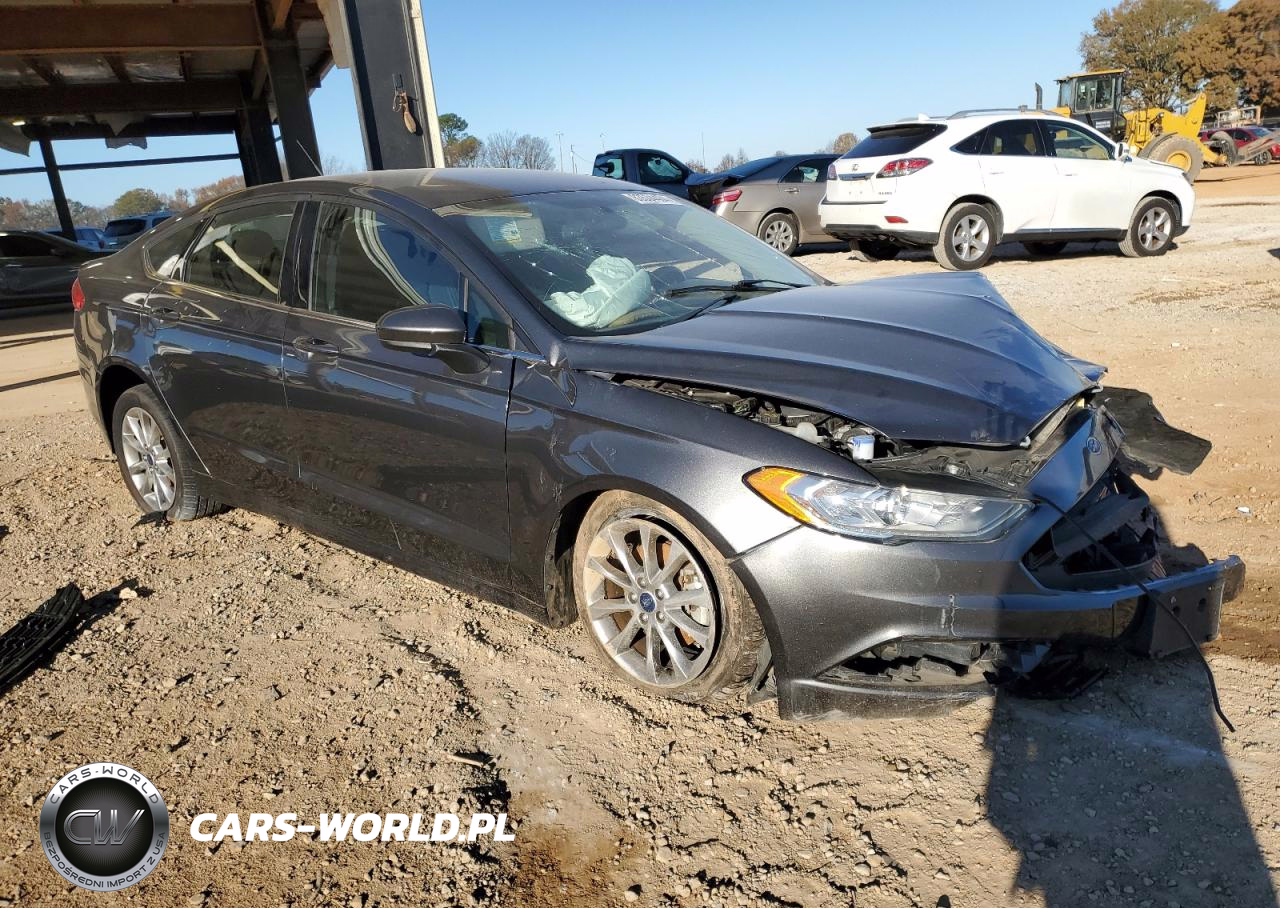 2017 Ford Fusion Se VIN:3FA6P0H75HR413024 - 4